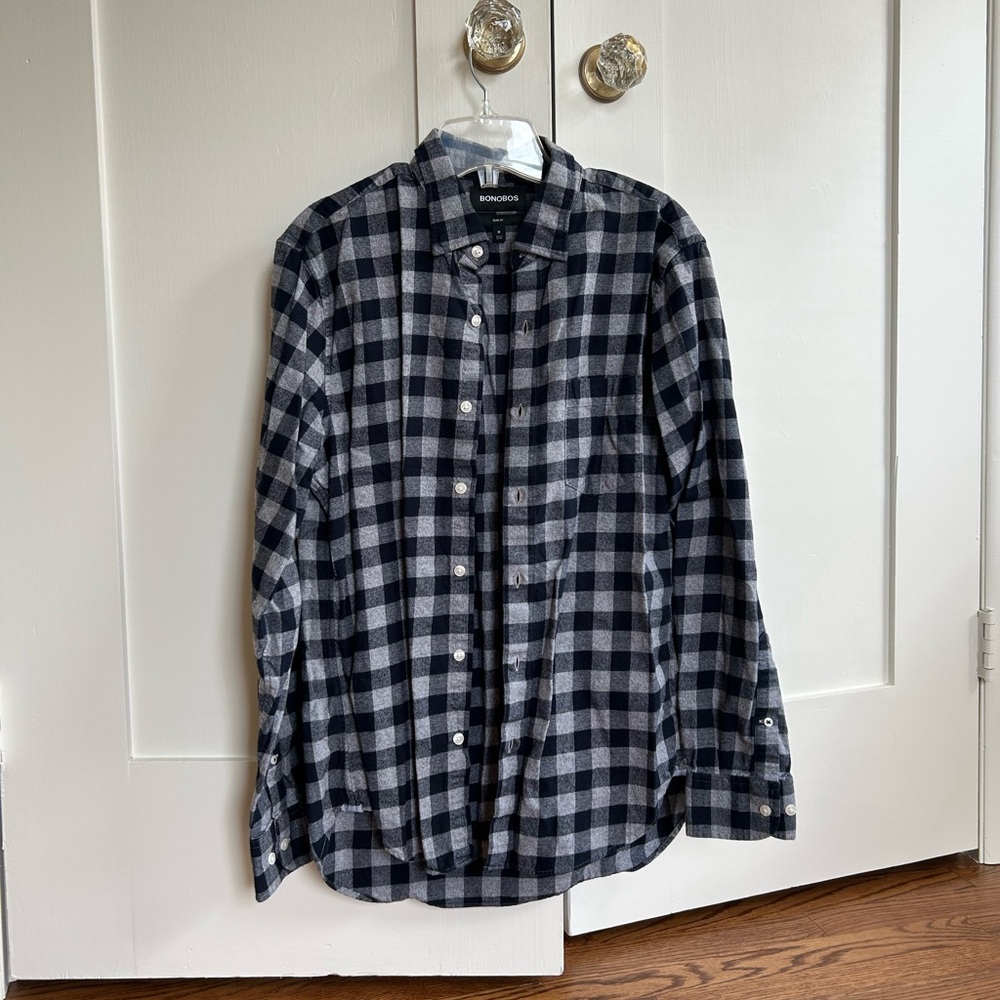 Bonobos Flannel Size M Slim
